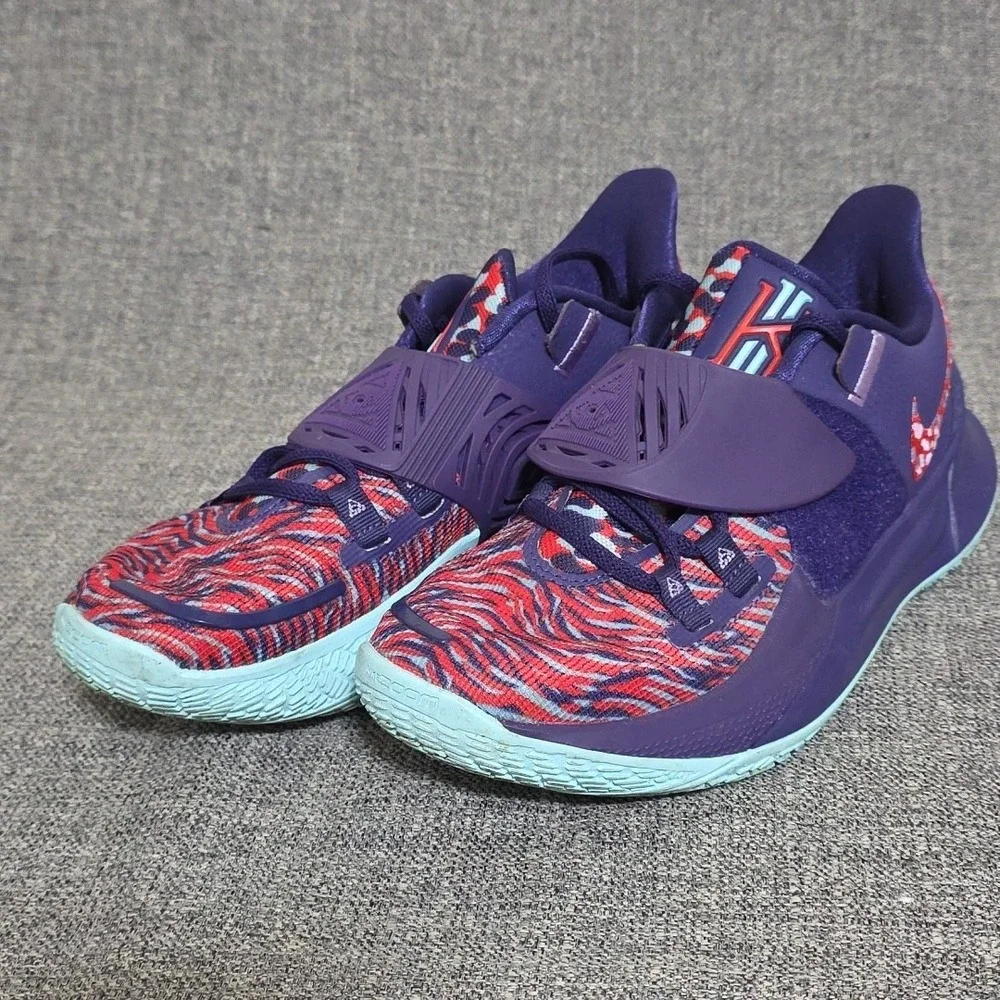 Nike Kyrie Low 3 Orchid Glacier Chilli Red Mens Sz 8 CJ1286-500